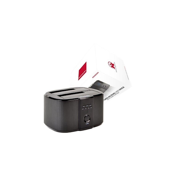 AXAGON, USB 3.0-2x SATA 6G CLONE DUAL HDD Dock Station, ADSA-ST