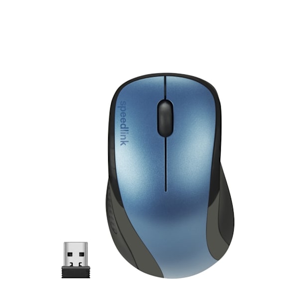 Speedlink mus Kappa Wireless, blå (SL-630011-BE) Sort, Blå