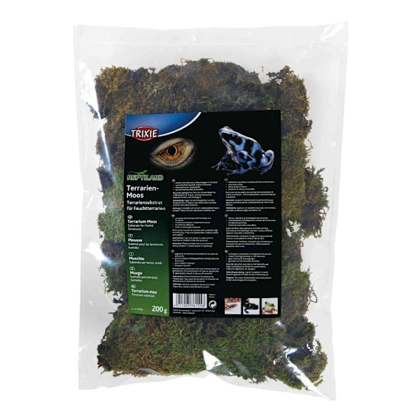 Terrariummossa, substrat för fuktiga terrarier, 200 g