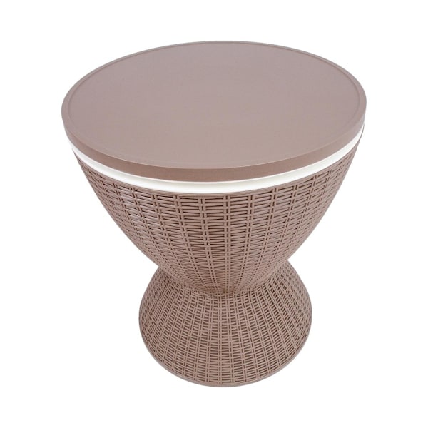Bar set BELLE 3 in 1, grey plastic