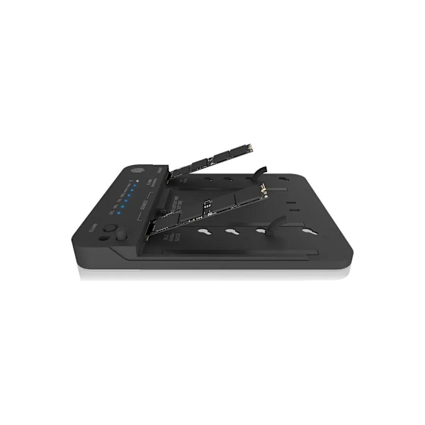 Raidsonic, Icy Box Docking and Clone -asema 2x M.2 NVMe SSD:lle, IB-2913MCL-C31