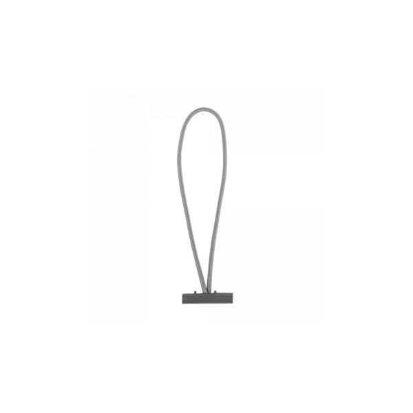 BUNGEE CORD T BAR elastinen kumi T-tangon kääntyvällä, 15 cm pitkä - 10 kpl läpipainopakkaus