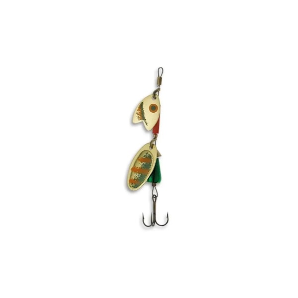 Spinner MEPPS TANDEM TROUT-2 10,0g guld/grøn/orange