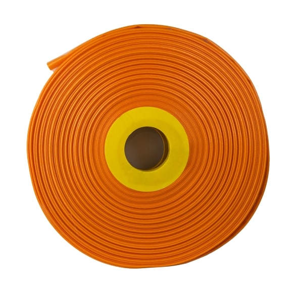 Flatslange AGRO-FLAT PE 4BAR 1" / 100m - ORANSJE