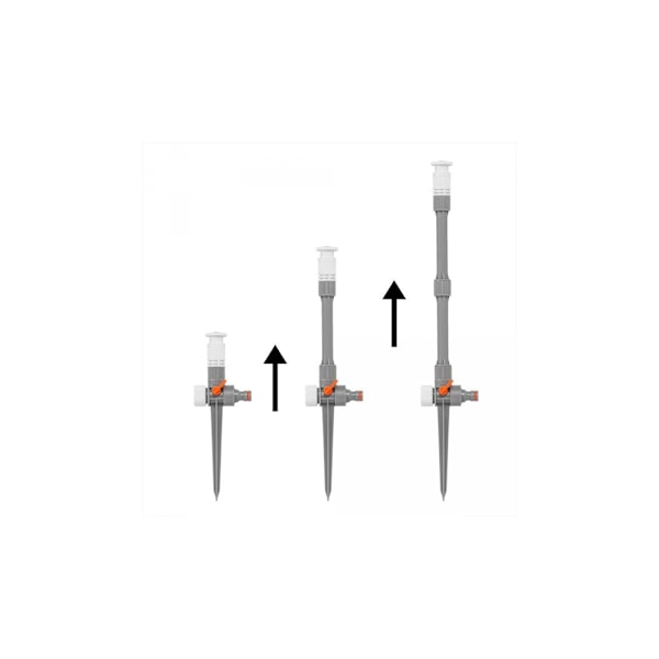 WHITE LINE Justerbar sprinkler 0-360°
