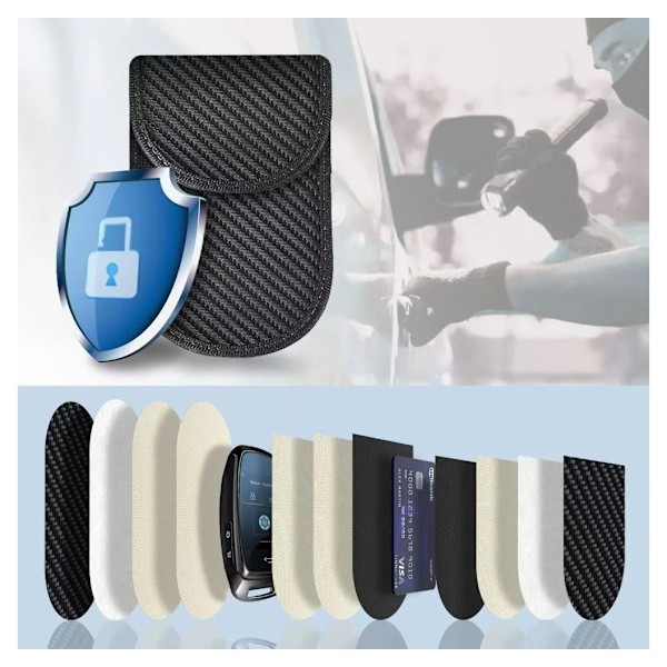 Tech-Protect key pouch RFID Signal Blocker KLR100, carbon