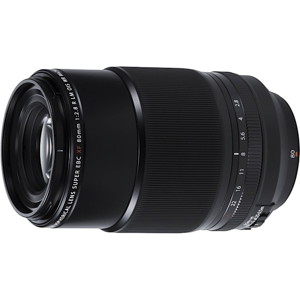 Fujinon XF 80mm f/2.8 R LM OIS WR Makroobjektiv Sort