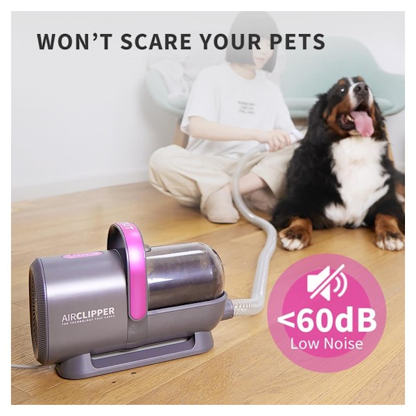 PETKIT, Air Clipper Vacuum Kit för djurskötsel 5in1, LM4