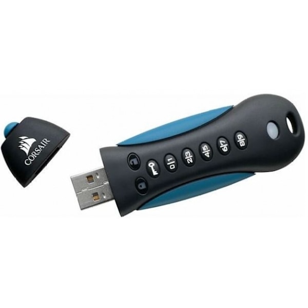 USB-flash-muisti 256 Gt riippulukko 3 USB 3.2 musta-sininen, Corsair