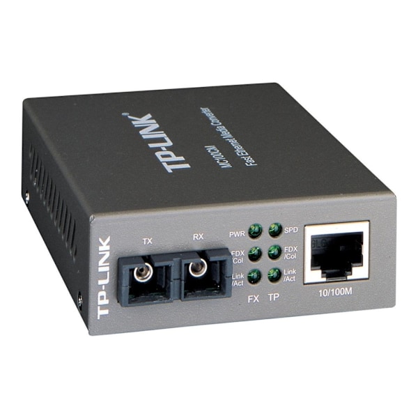 TP-LINK, 10/100 Mbps Multi-Mode Media Converter, MC100CM