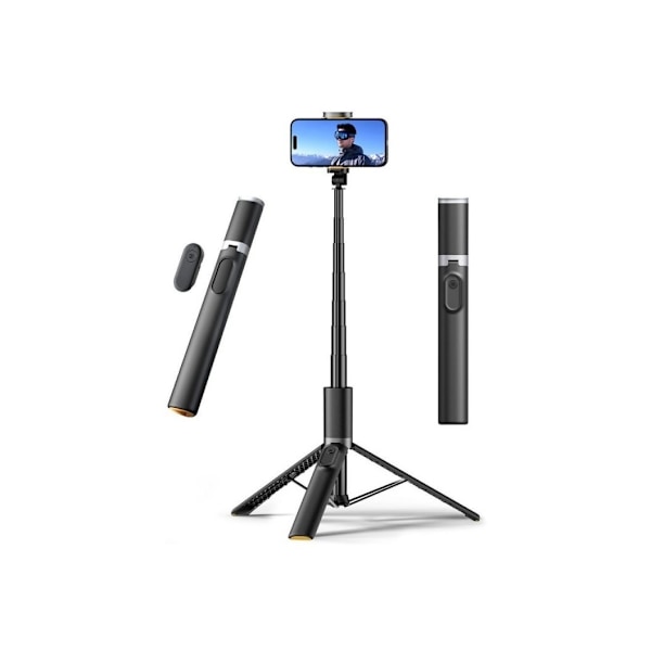 Tech-Protect Selfie Stick Stativ L08S, svart