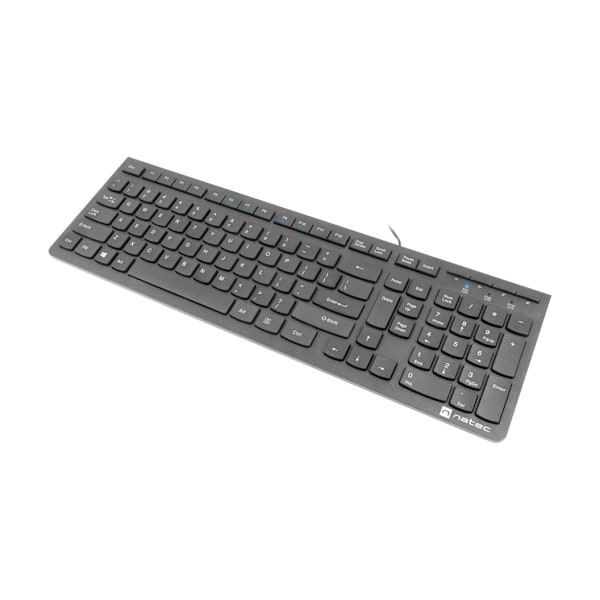 Natec, Standard, Keyboard, Discus 2 Slim