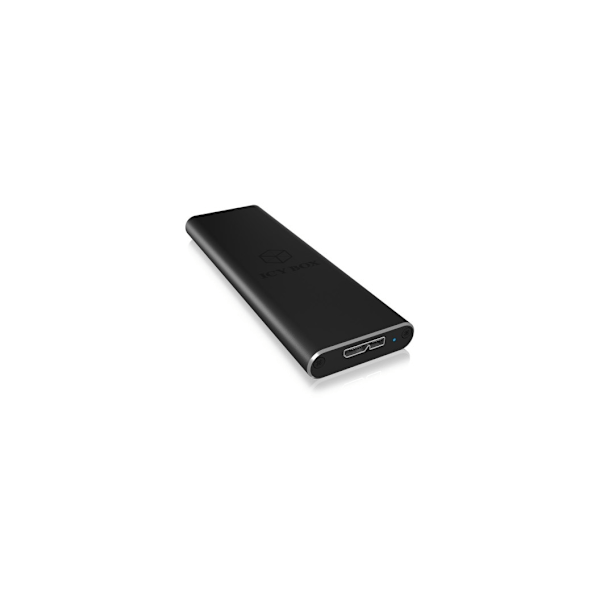 Raidsonic, portabelt hårddiskfodral, externt USB 3.0-hölje för M.2 SSD , IB-183M2