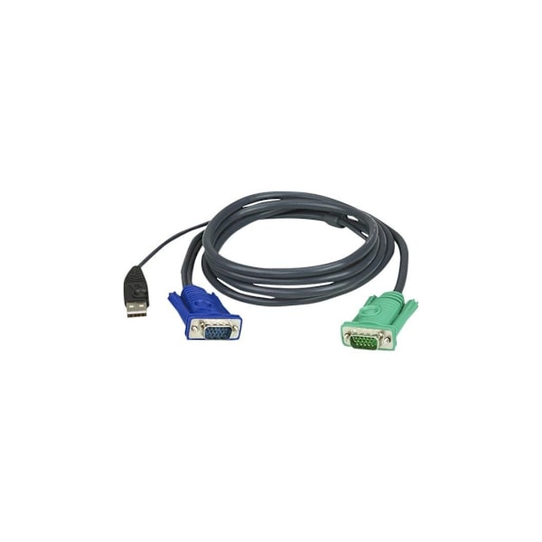 Aten, 5 M USB KVM -kaapeli, 3 in 1 SPHD, 2L-5205U