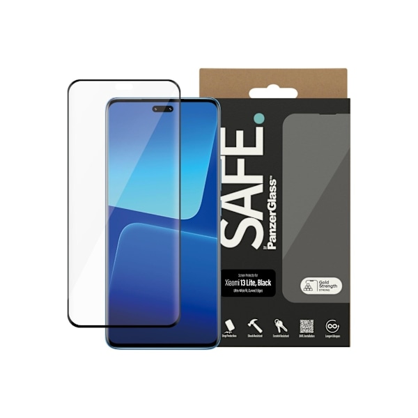 SAFE by PanzerGlass skærmbeskytter Xiaomi 13 Lite, Ultra-Wide Fit