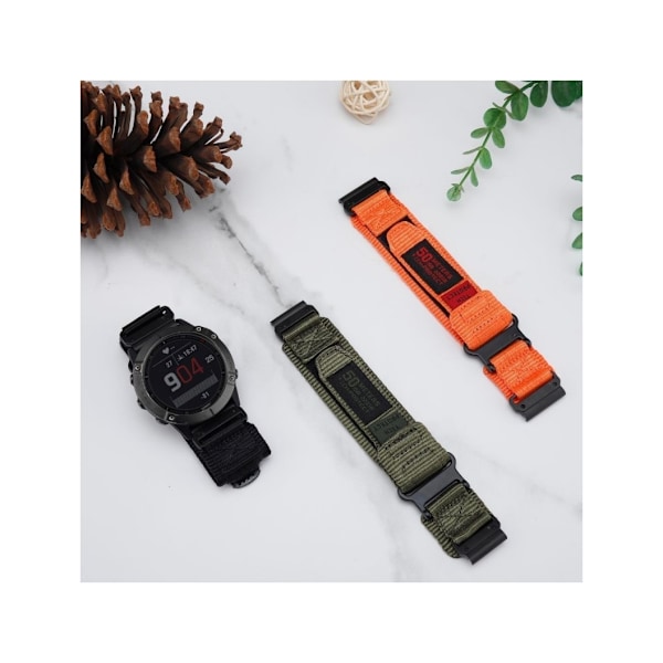 Tech-Protect klockarmband Scout Pro Garmin fenix 5X/5X Plus/6X/6X Pro/7X, svart