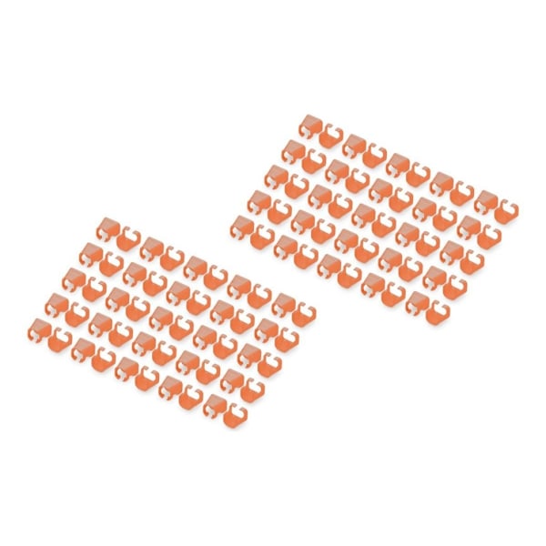 Digitus, Patch-kabelklemmer, Fargeklemmer for Patch-kabel, A-CC-O