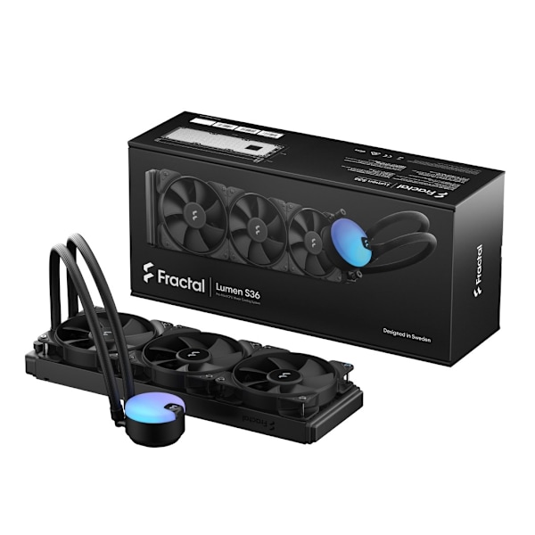Fractal Design, Vattenkylningsenhet, Lumen S36 V2