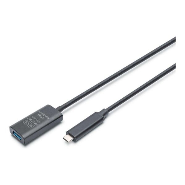 Digitus, USB-C til USB-A, Active USB 3.2 Gen2 10G skjøtekabel, DA-73113