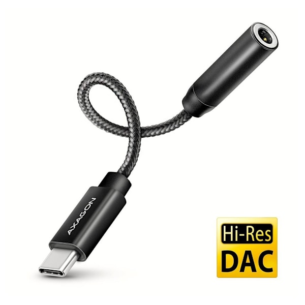 AXAGON, ADA-HC USB-C - HI-RES DAC Audio Adapter