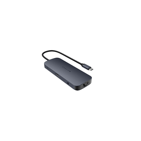 Hyper, HyperDrive EcoSmart Gen.2 universaali USB-C 10-in-1 -keskitin, 140 W PD3.1 Power Pass-thru