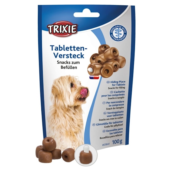 Gemmested til tabletter, snacks til påfyldning, 100 g