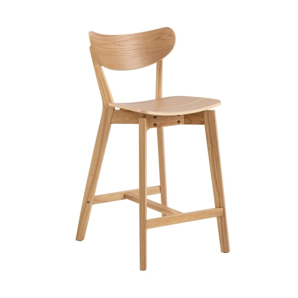 Bar stool ROXBY natural, 2pcs.