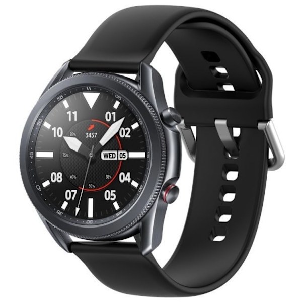 3 tuotteen paketti. Tech-Protect kellon ranneke IconBand Samsung Galaxy Watch3 45mm, musta