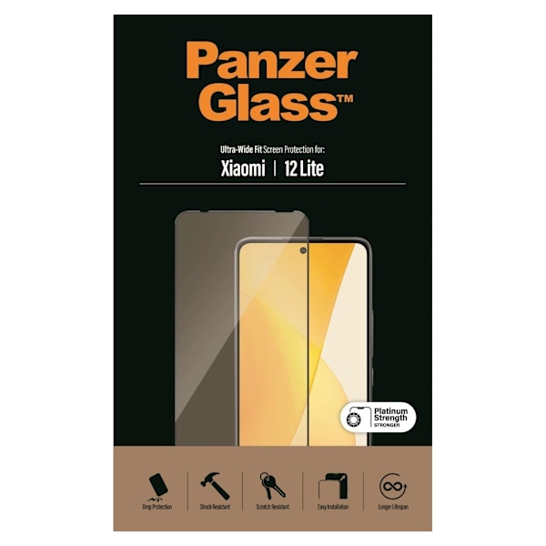 PanzerGlass | Skjermbeskytter | Xiaomi | 12 Lite | Saksvennlig