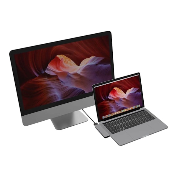 Hyper, HyperDrive USB-C 7-i-1 Laptop Form-Fit Hub