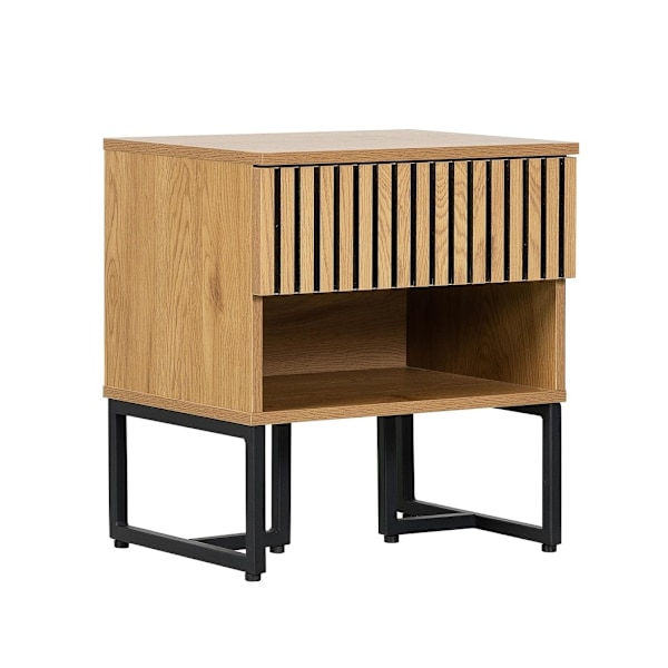 Yöpöytä HAMPTON 50x40xH55cm, melamiini tammenkuorella