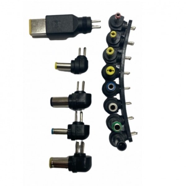 Tilbehør til PC GX-96W Universal Laptop Oplader 13 Porte 96W Sort, Riff