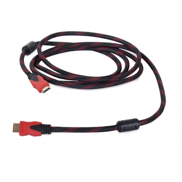 HDMI-liitännät - HDMI v2.0 / 4K / 3m Red, Fusion-tarvikkeet