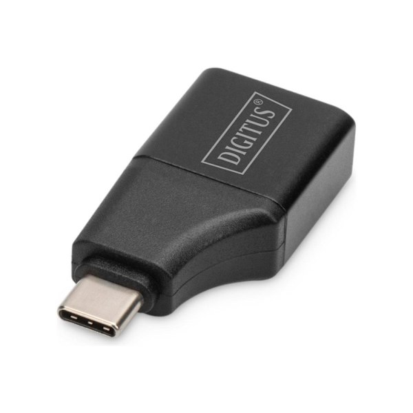 Digitus, USB-C till HDMI Typ-A, 4K USB-adapter, USB-C-kontakt till HDMI-A-uttag, AK-300450-000-S Svart