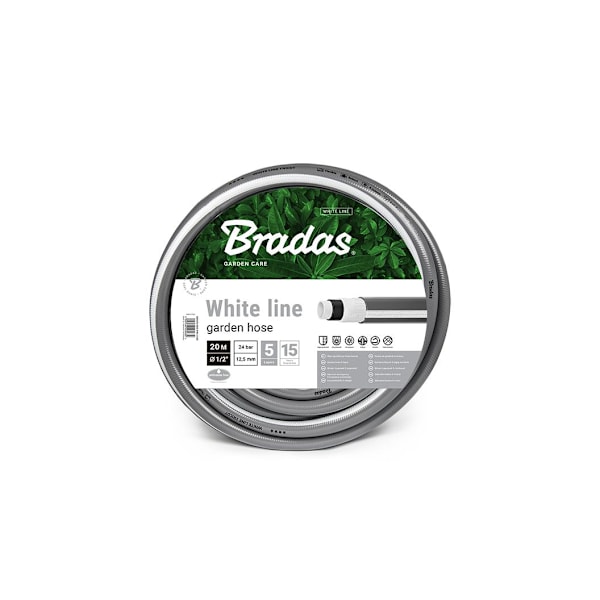 Haveslange WHITE LINE 5/8" - 50m Grey