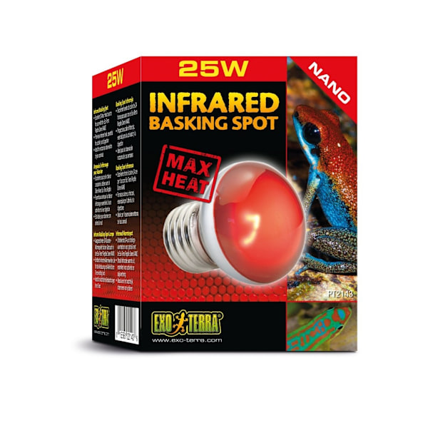 Terrariumlampa Infraröd Basking Spot NANO 25w PT2143