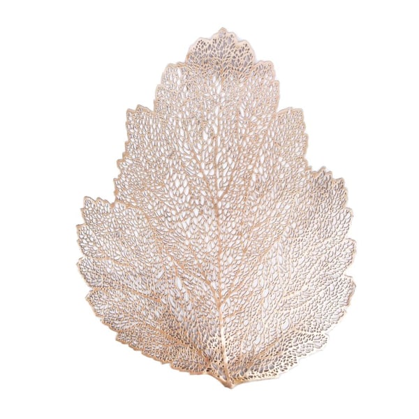 Pistematto BIG LEAF, 36x45cm, kulta