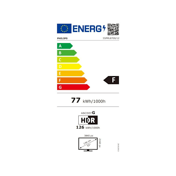 Philips, 4K QD Mini-LED TV, 55PML8709/12