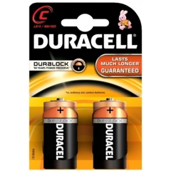Battery Basic C (LR14) 2 pakkauksen läpipainopakkaus, Duracell
