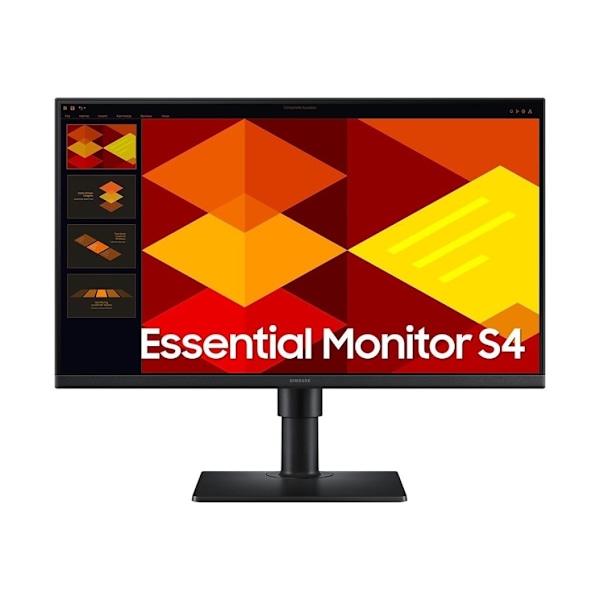 Samsung, LS24D402GAUXEN Sort