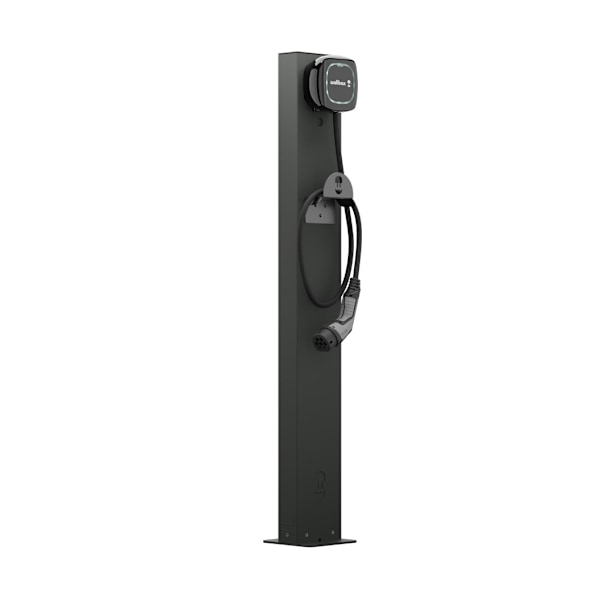 Wallbox, Piedestal Eiffel Basic Dual til Pulsar-familien, Sort