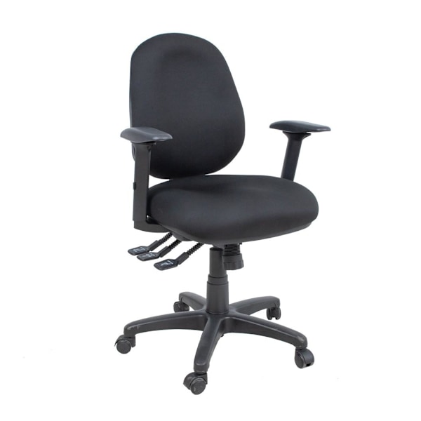 Arbejdsstol SAGA sort