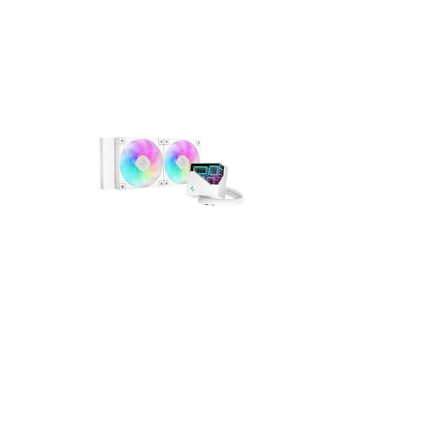 Deepcool, flytande CPU-kylare, LT240 WH ARGB