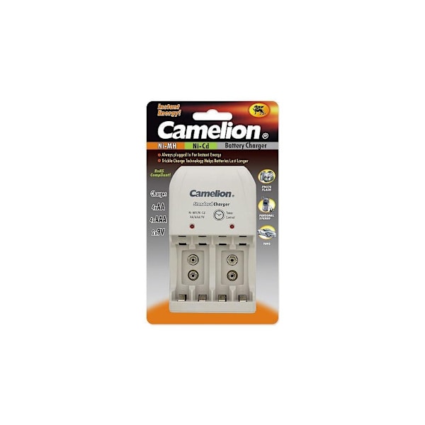 Camelion, plug-in batterilader, BC-0904S Grå
