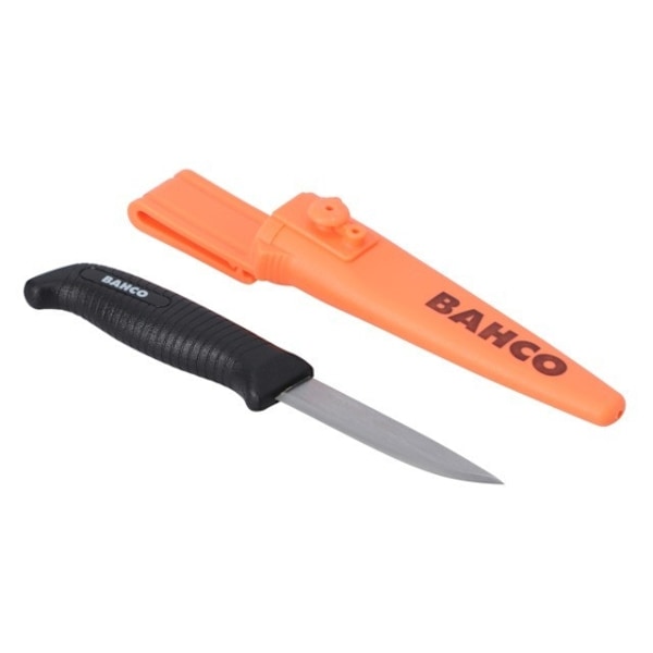 Set med 4 produkter. Kniv Bahco, kolstål