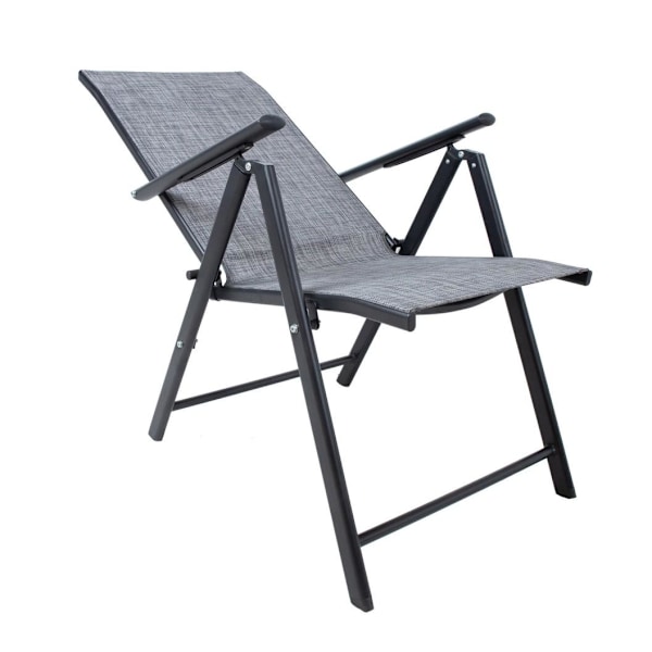 Stol DUBLIN foldbar, grå