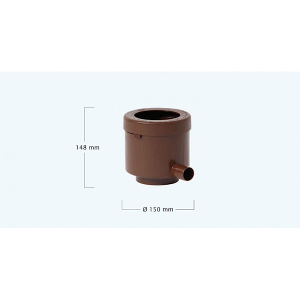 Påfyldningsanordning DE LUXE, brun Brown