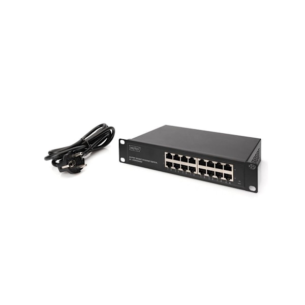 Digitus, 16-porters Gigabit Ethernet-svitsj, DN-80115