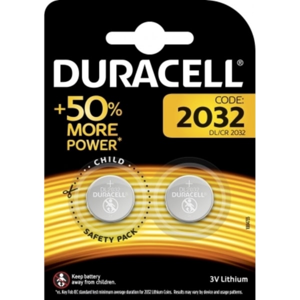 Paristo CR2032 2 kpl, Duracell