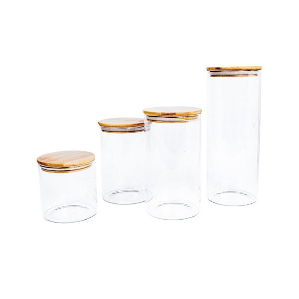 Glasburk THERON D10xH18cm med lock